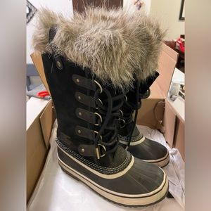 Sorel Joan of Arctic Winter/Snowboots - Black, Size 7